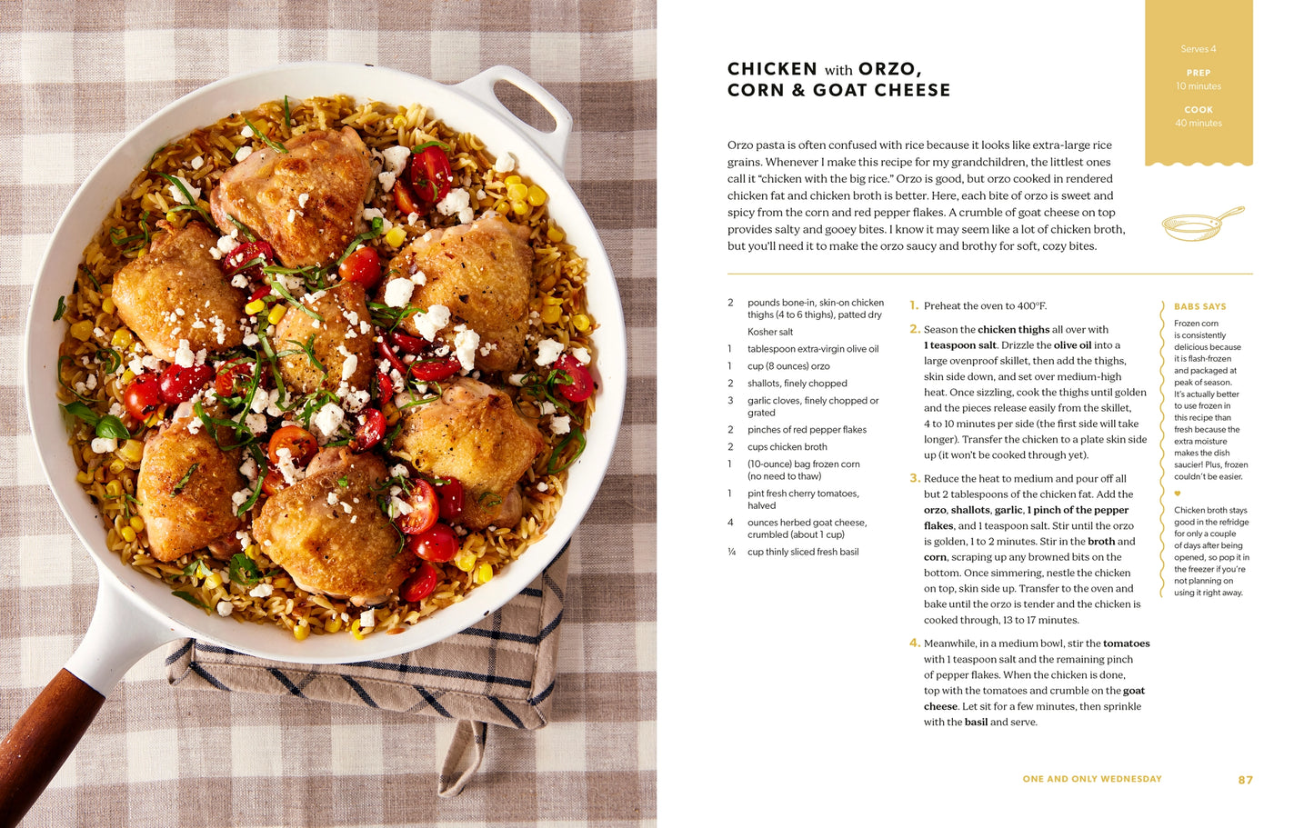 Every Day with Babs | Cookbook