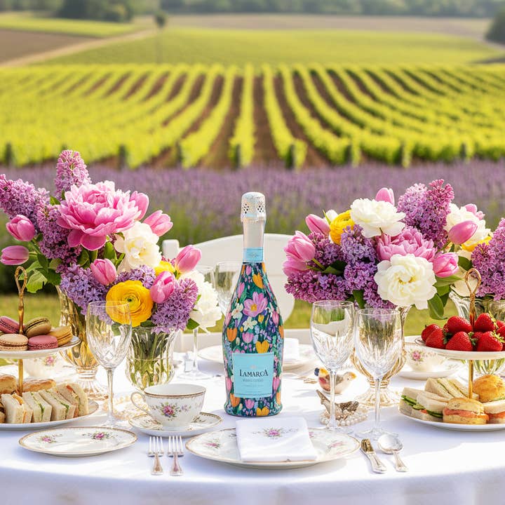 Beau Bottles Preppy Southern Spring | Prosecco Collection