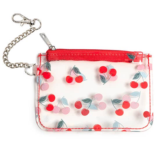 Keychain Pouch | Ripe Red Cherries