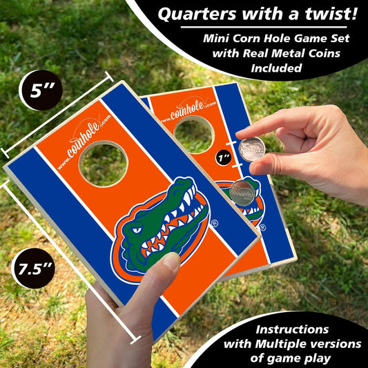 Coinhole Tabletop Game Set | Florida Gators