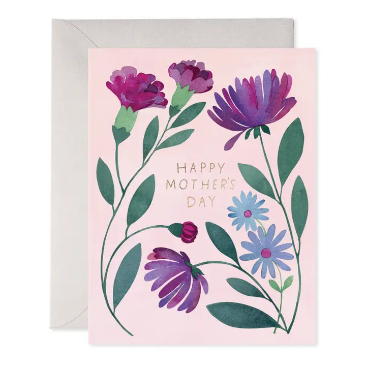 Greeting Card | Purple Floral Mother's Day