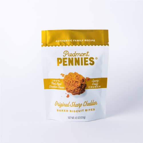 Piedmont Penny | Medium Pouch | Original Sharp Cheddar