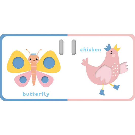 Touch & Feel Stroller Book - Animals