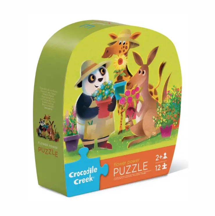 12-Piece Shaped Box Puzzle | Flower Power