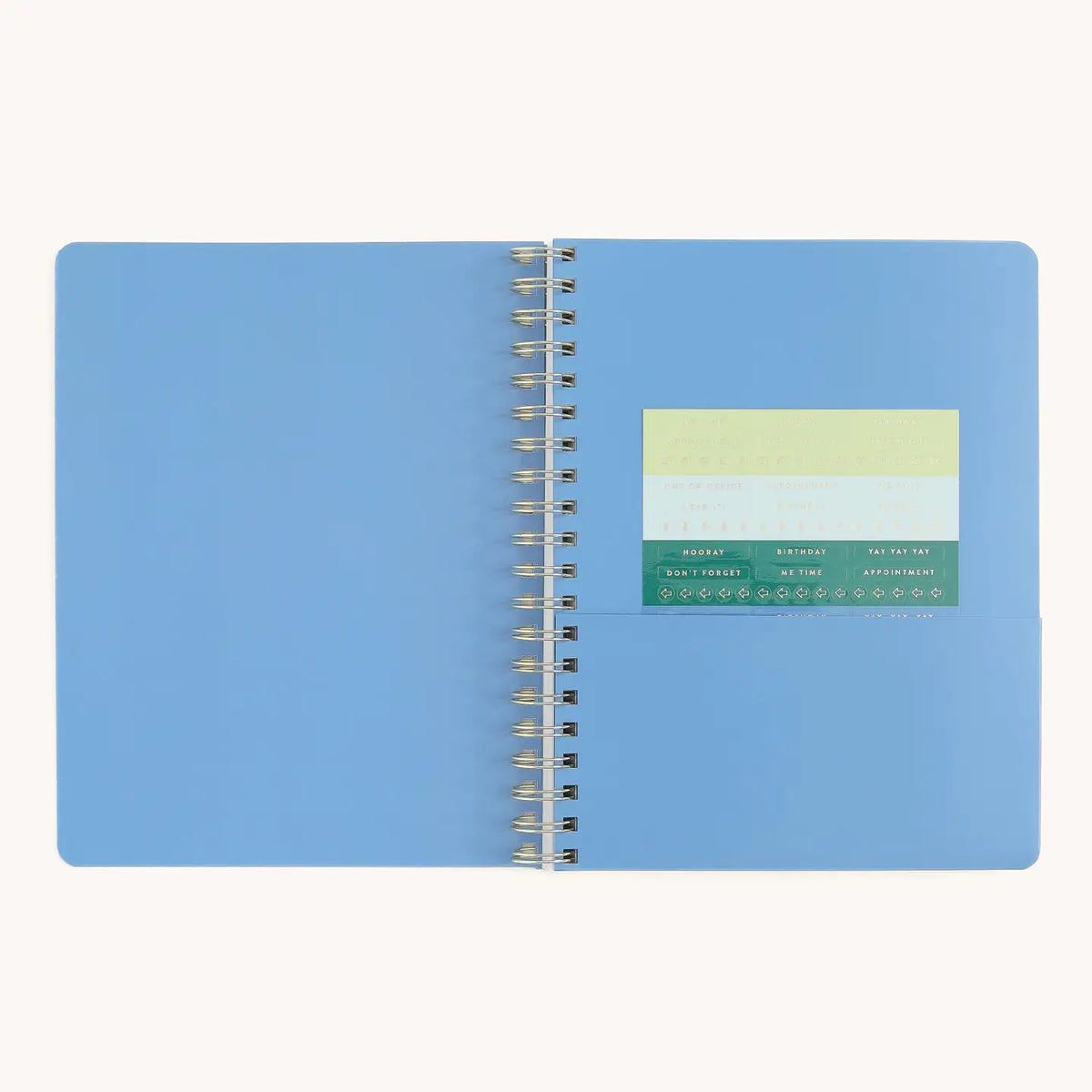 2026-2027 Large Softcover Weekly Simplified Planner | Misty Meadow