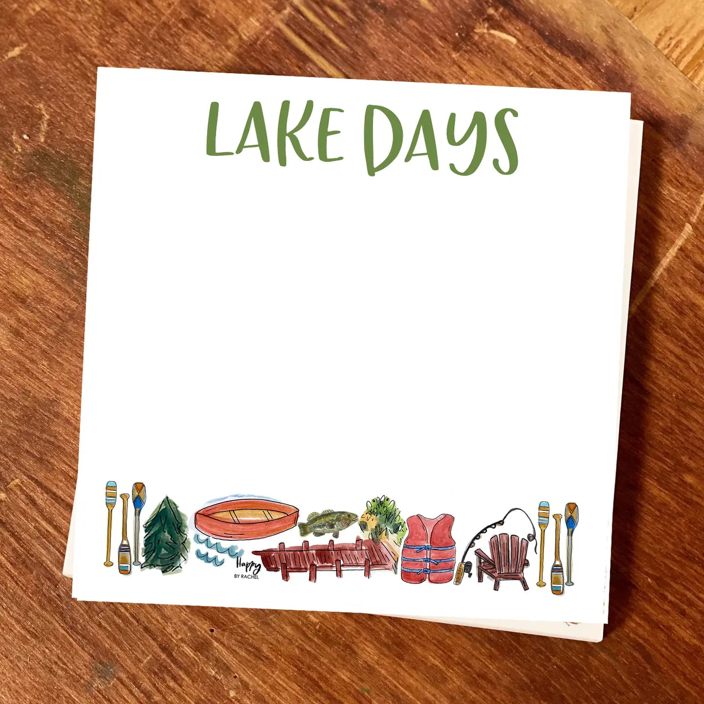 Lake Days Chunky Notepad