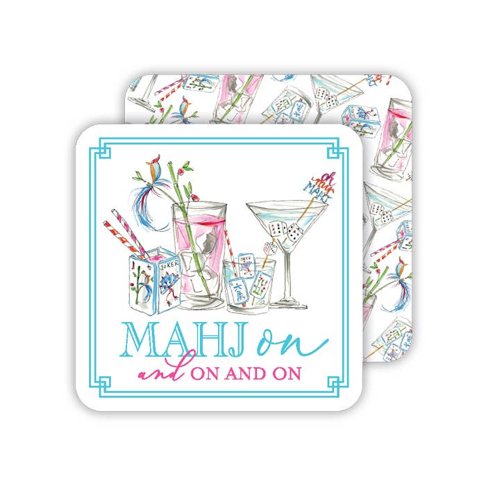 Mahjong Coaster | Mahj On and On and On