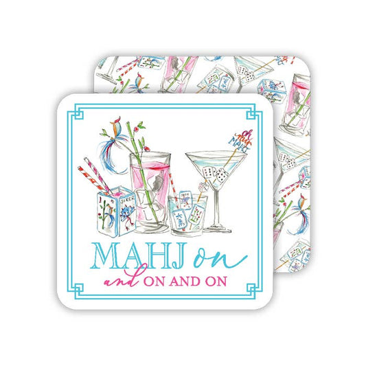 Mahjong Coaster | Mahj On and On and On