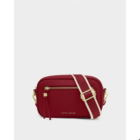 Lottie Crossbody Bag | Crimson