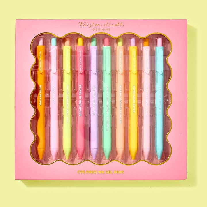 Gel Pen Set | Motivational Faith