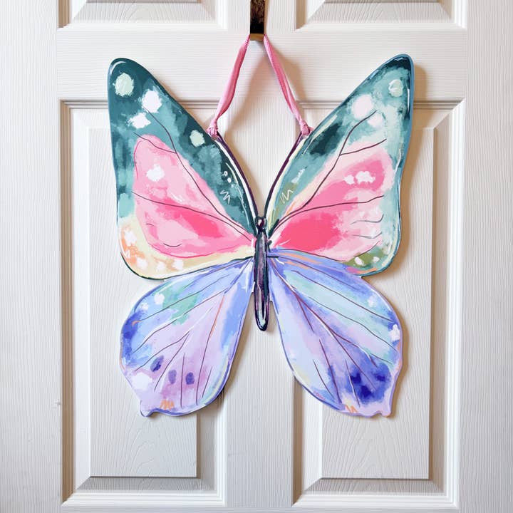 Door Hanger | Spring Butterfly