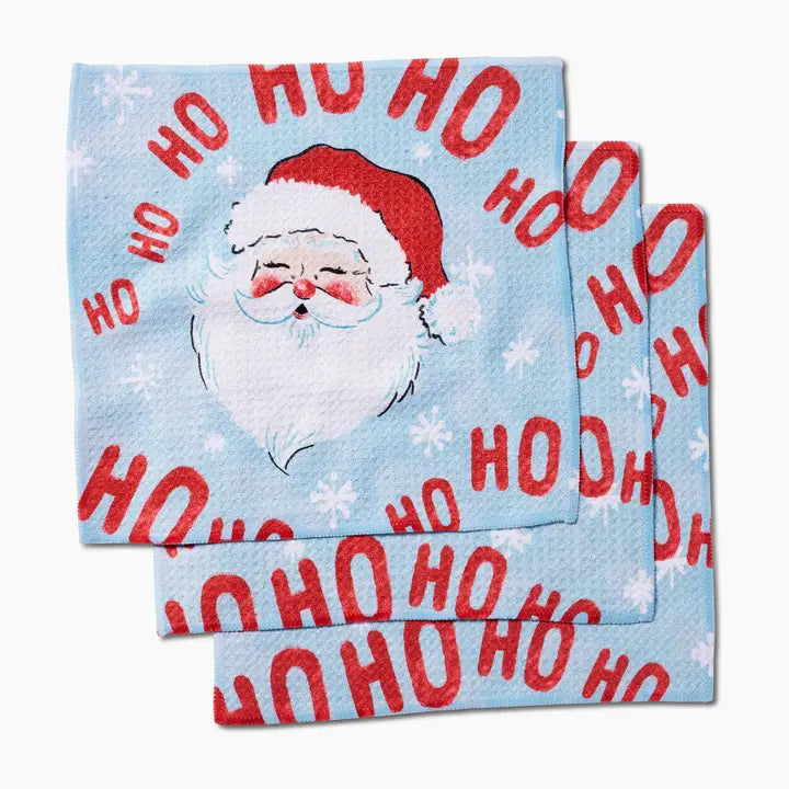 Dishcloth Set | Merry Santa Claus
