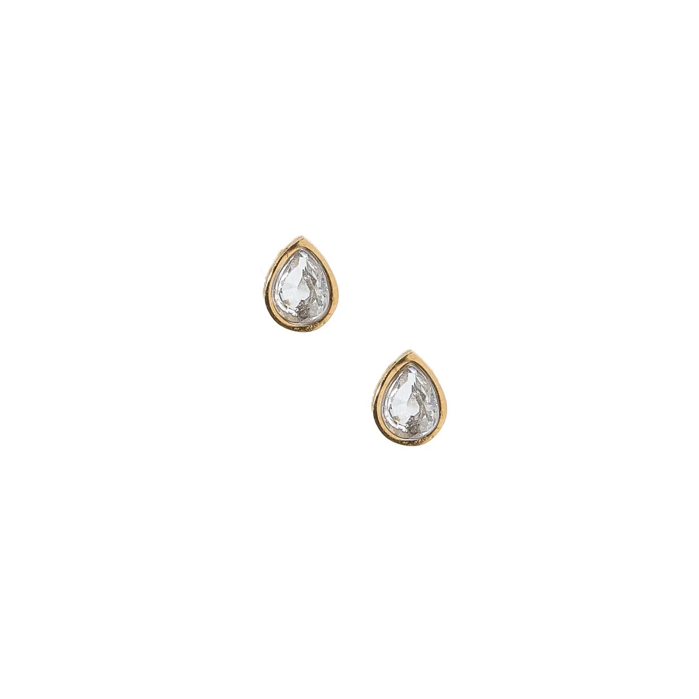 Screwback Stud Earrings | Paloma Pear Gold