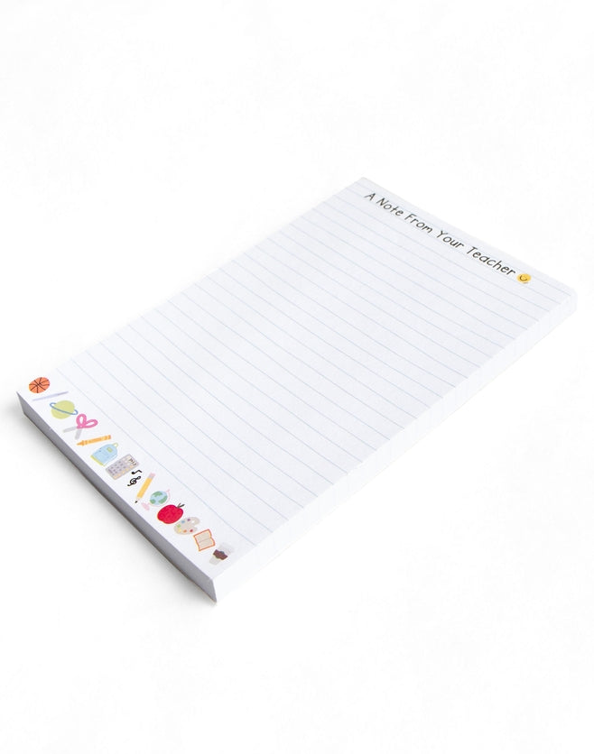 Notepad | Note from Teacher