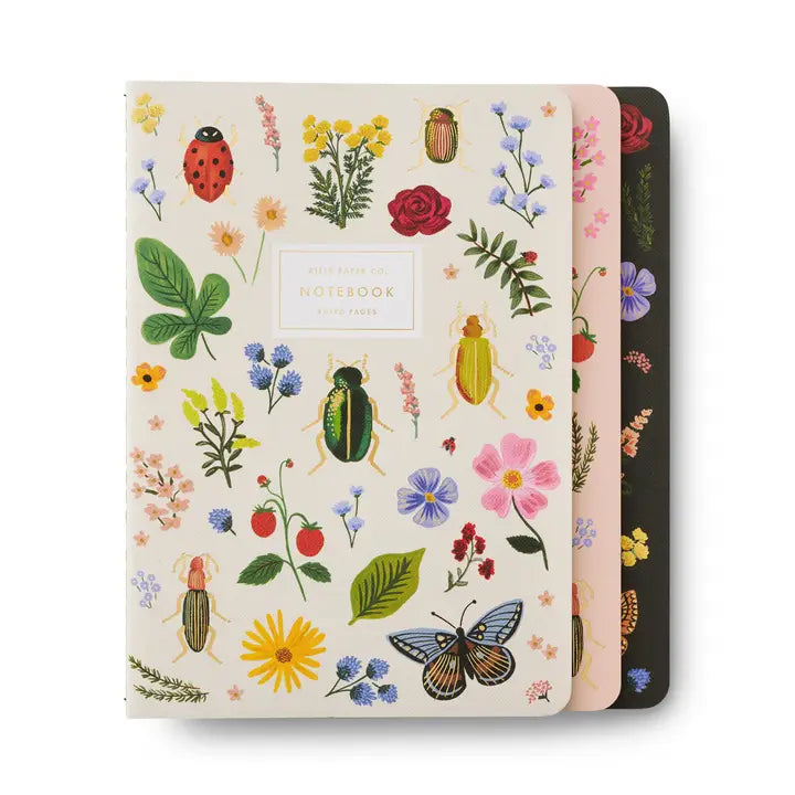 Assorted Set of 3 Notebooks | Curio