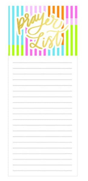 Magnetic Notepad - Prayer List