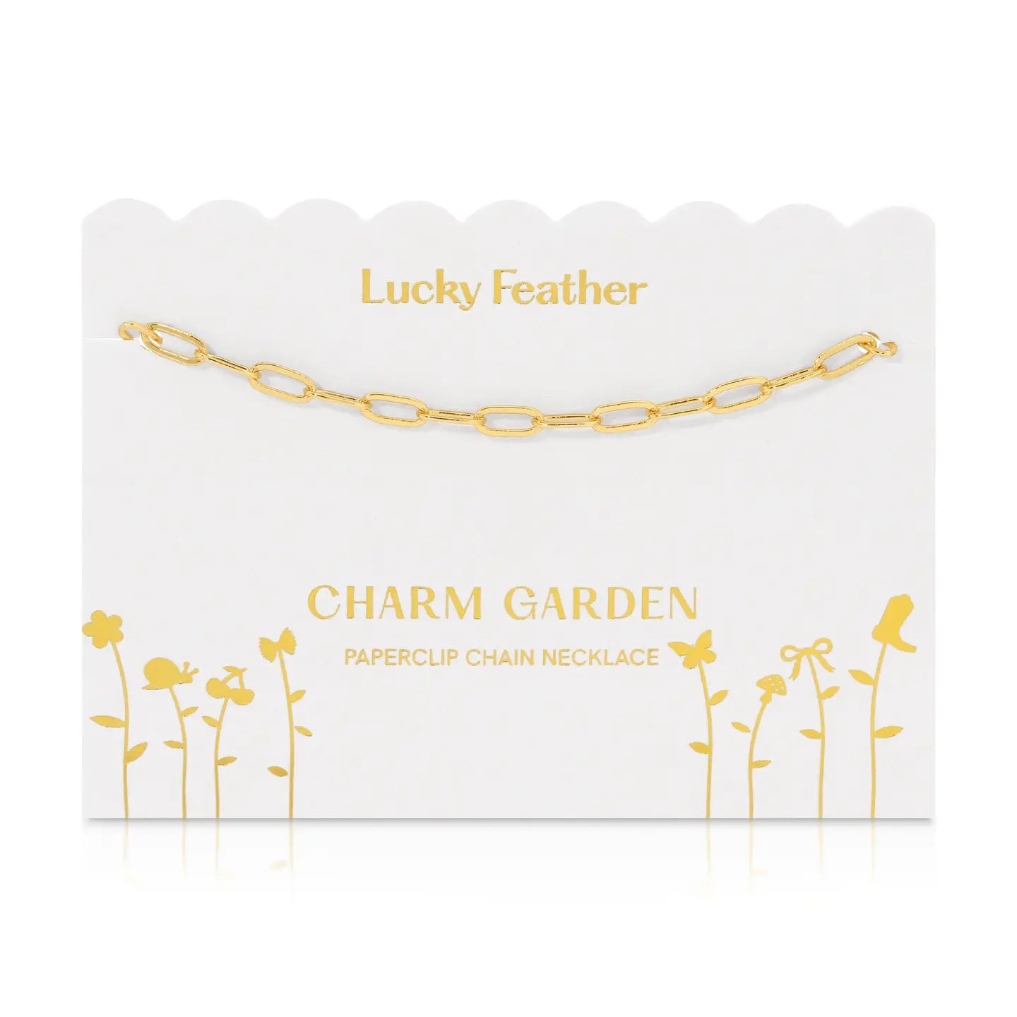 Charm Garden | Paperclip Necklace Chain