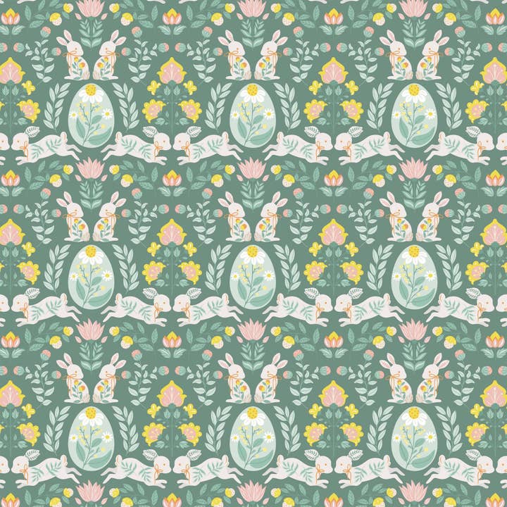 Beau Bottles Spring Folk Bunnies | Prosecco Collection