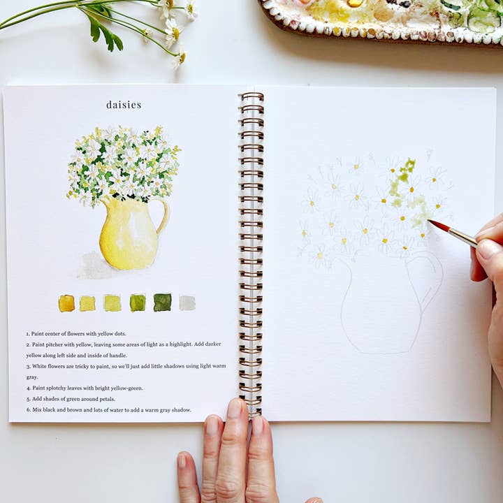Watercolor Workbook | Flowers