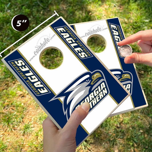 Coinhole Tabletop Game Set | Georgia Southern Gus