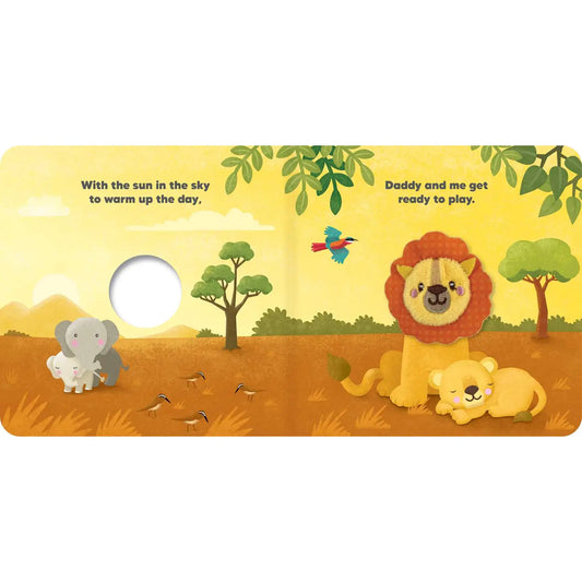 Daddy & Me: Finger Puppet Board Book