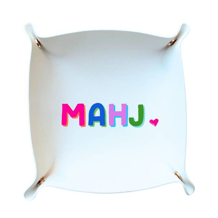 Cololorful Mahj Trinket/Jewelry Catchall