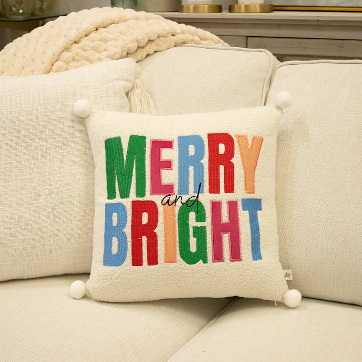 Merry and Bright Pillow