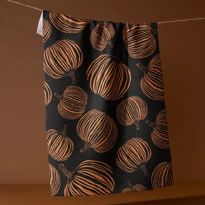 Tea Towel | Pumpkin Noir