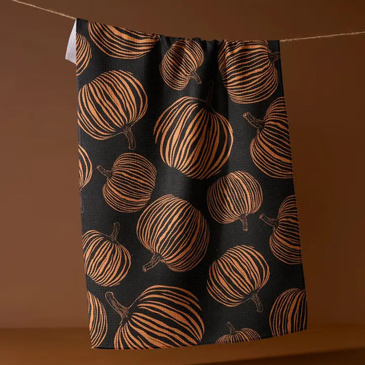 Tea Towel | Pumpkin Noir