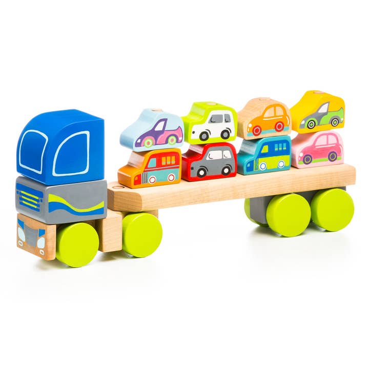 Cubika | Wooden Truck with Cars