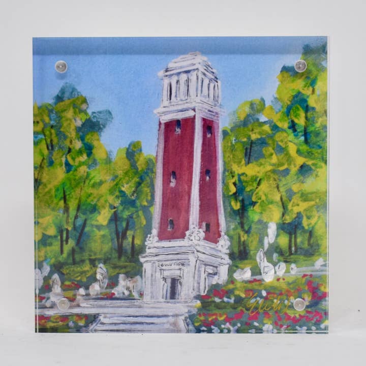 Alabama Landmark Acrylic Block | 4x4