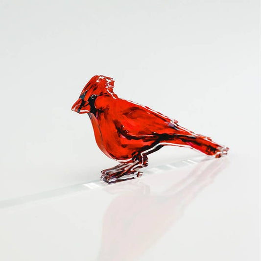 Acrylic Block | Messenger Cardinal