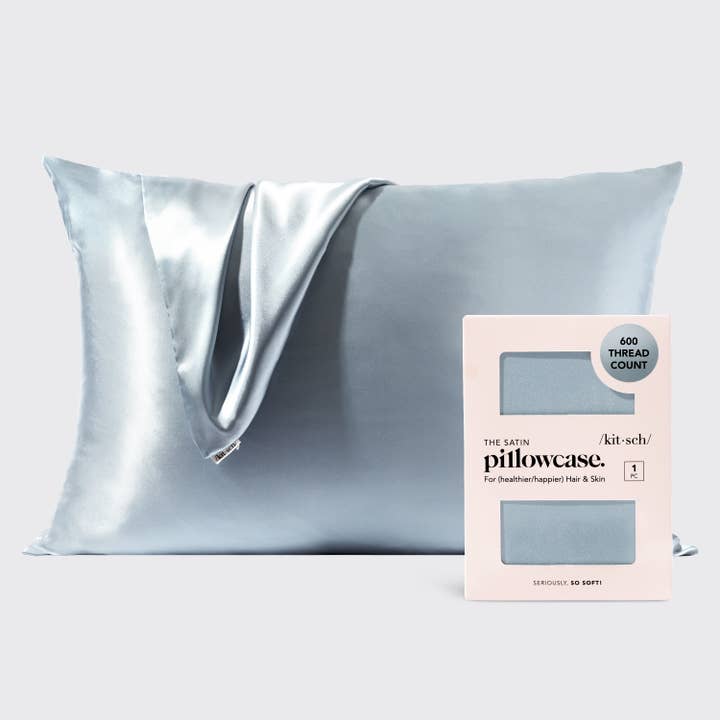 Satin Pillowcase | Haze Blue