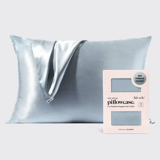 Satin Pillowcase | Haze Blue