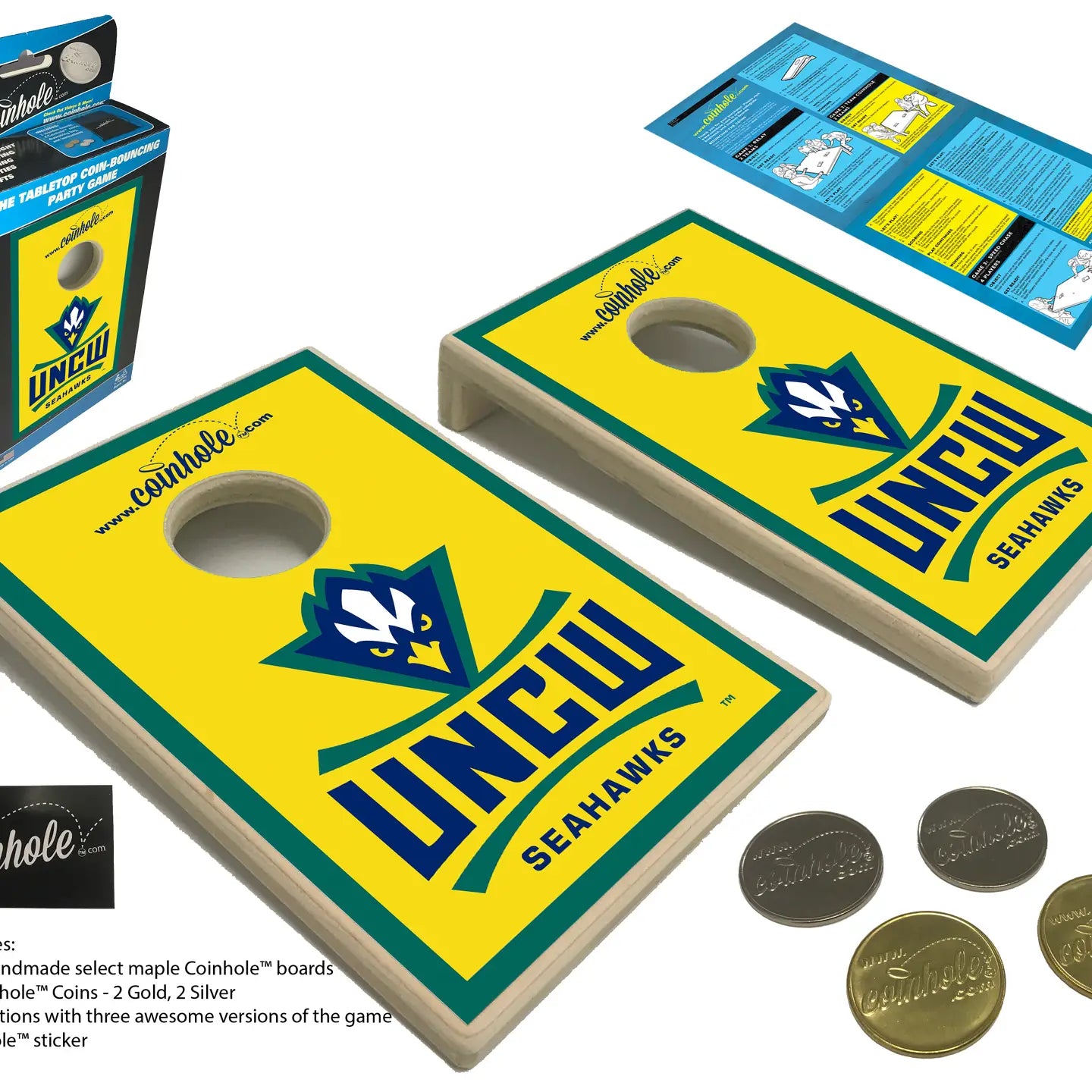 Coinhole Tabletop Game Set | UNC Wilmington