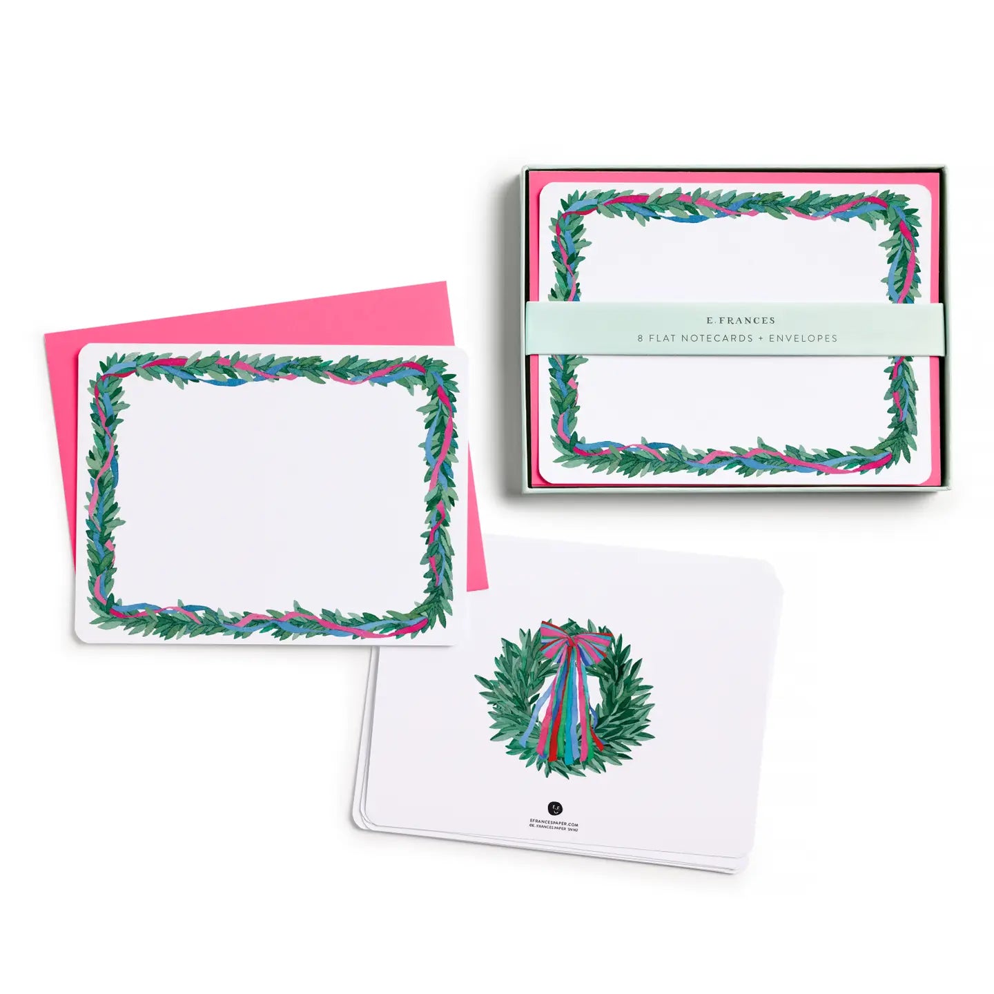 Flat Note Set | Colorful Wreath