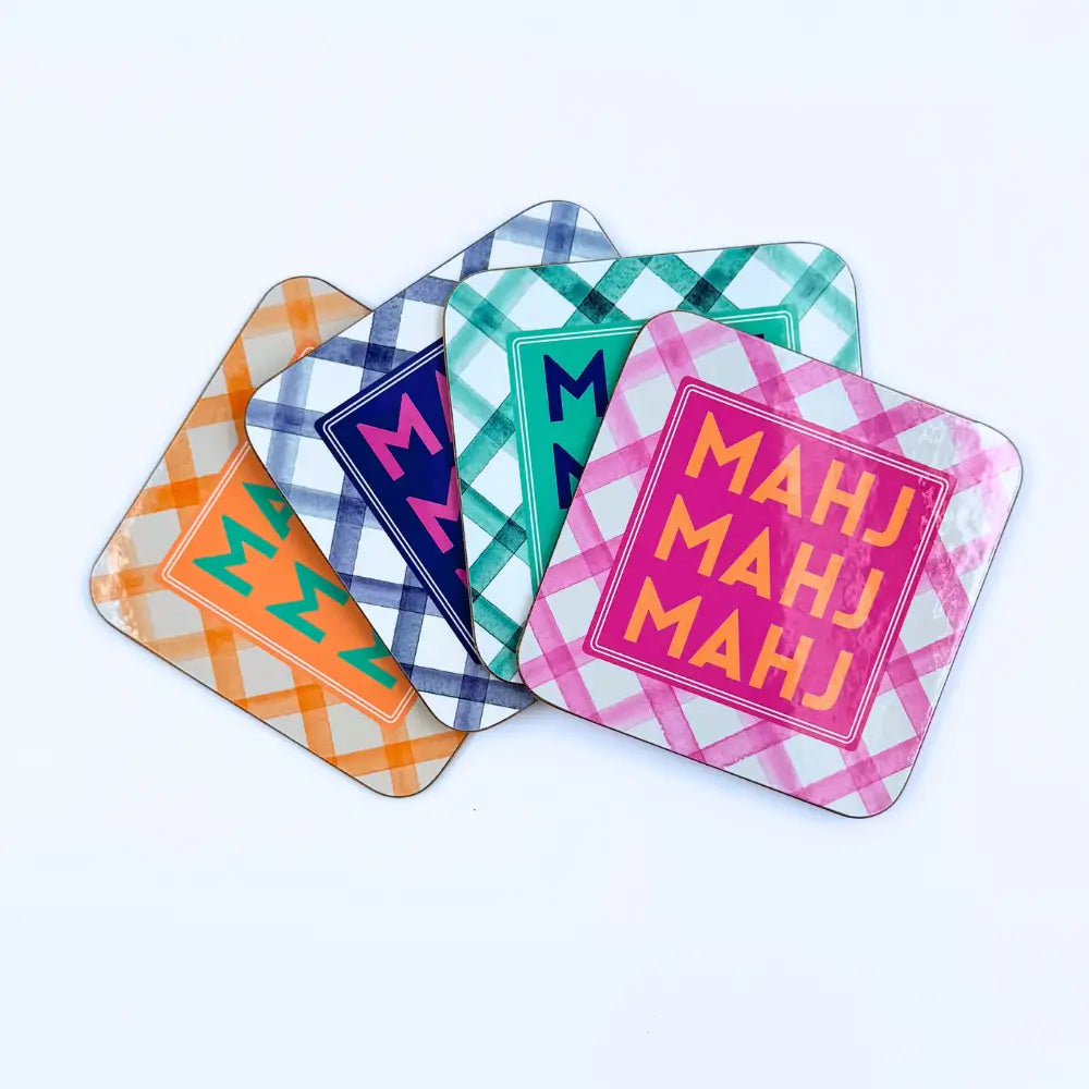 Mahjong Coasters | Set of 4