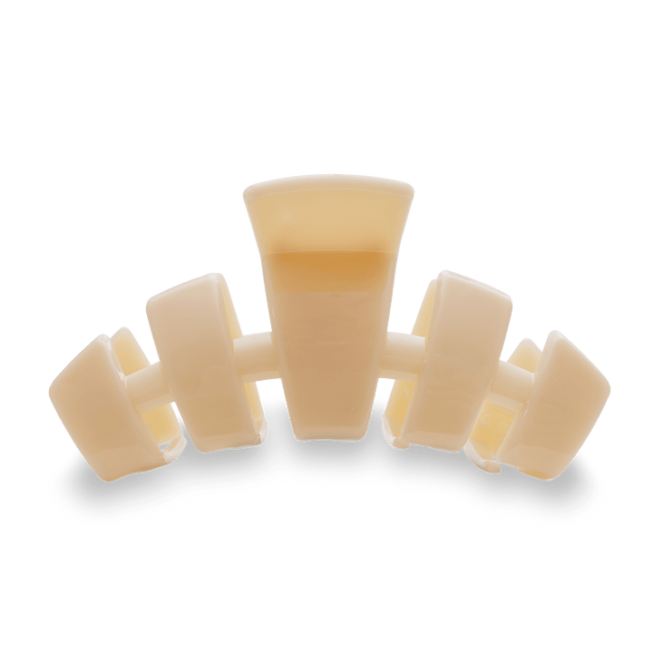 Teleties Claw Hair Clip | Almond Beige | Assorted Sizes