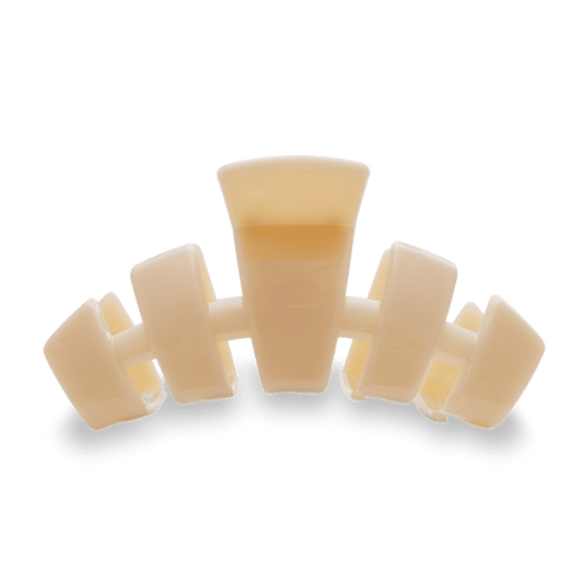Teleties Claw Hair Clip | Almond Beige | Assorted Sizes