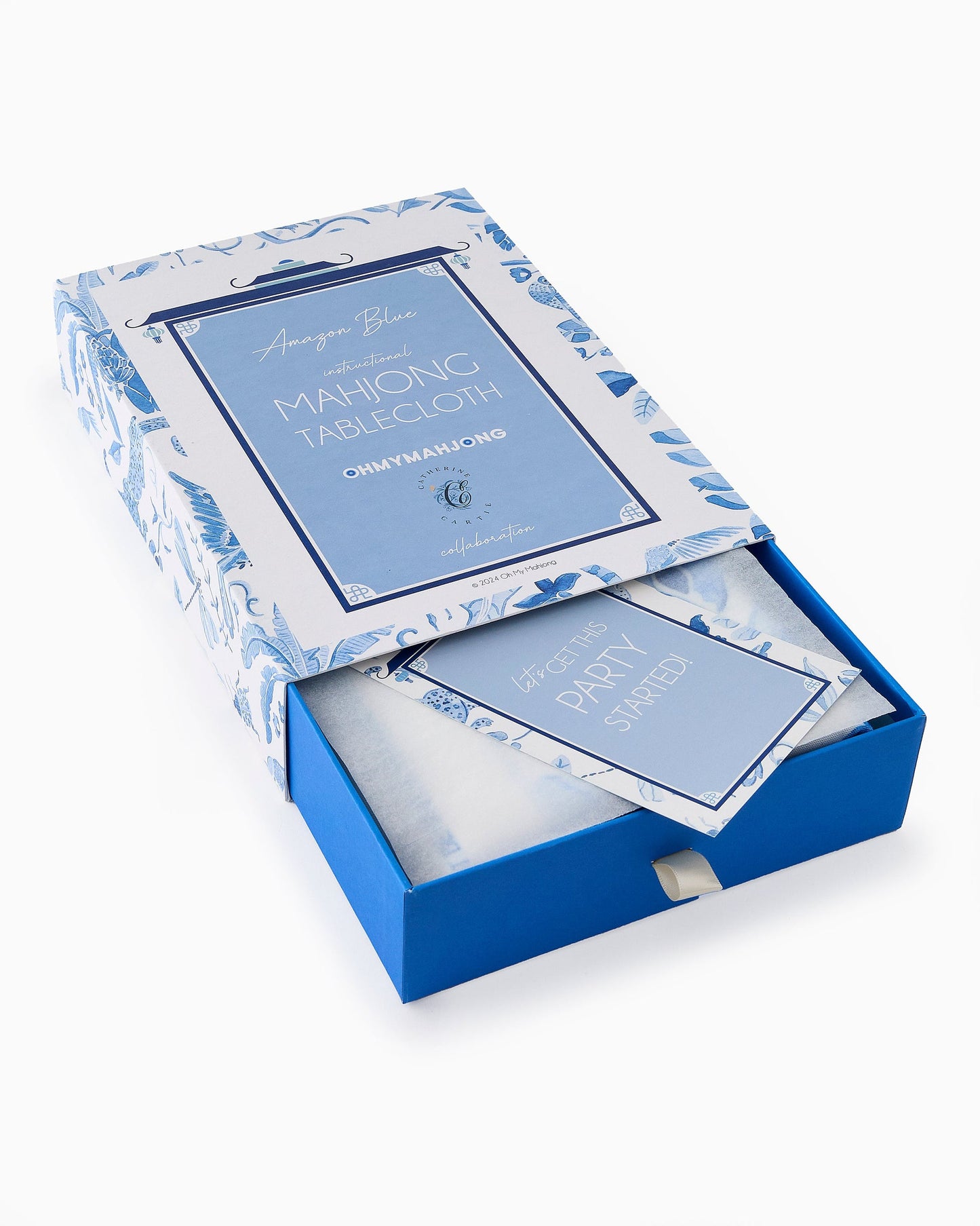 Amazon Blue Tablecloth