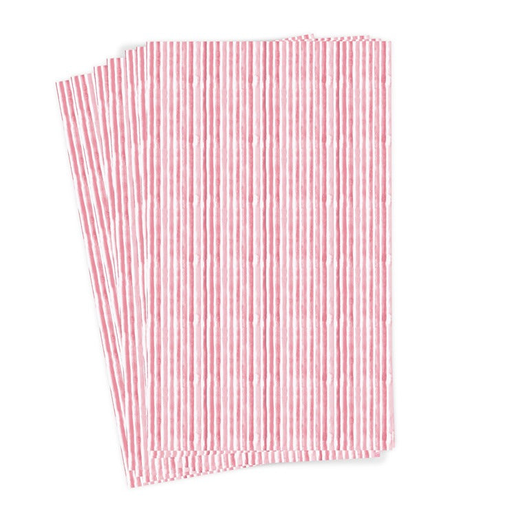 Guest Towels | Pink Watercolor Striped