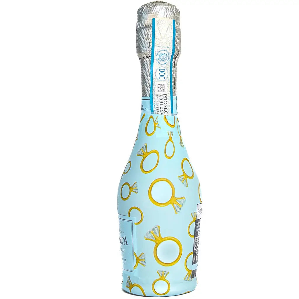 Beau Bottles Blue Engagement Ring | Mini Prosecco Collection | Six Pack