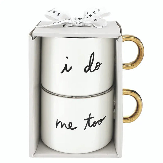 I Do/Me Too Ceramic Mugs