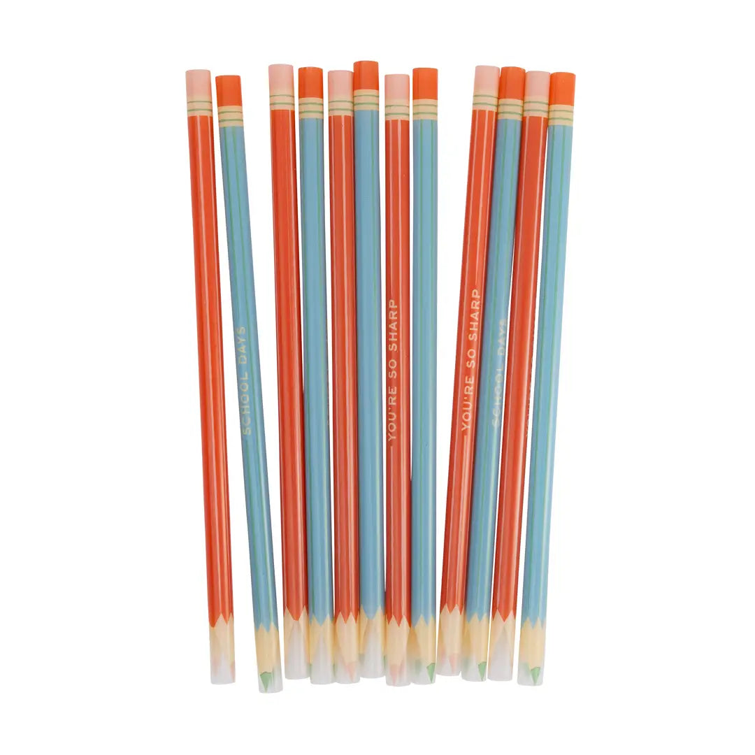 Colored Pencil Reusable Straws