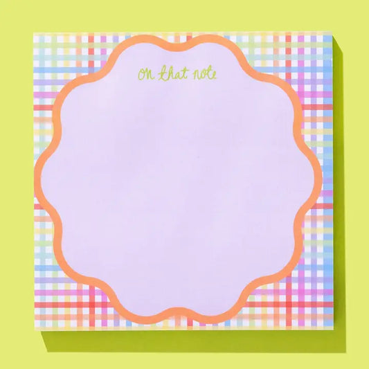 Square Notepad | On That Note