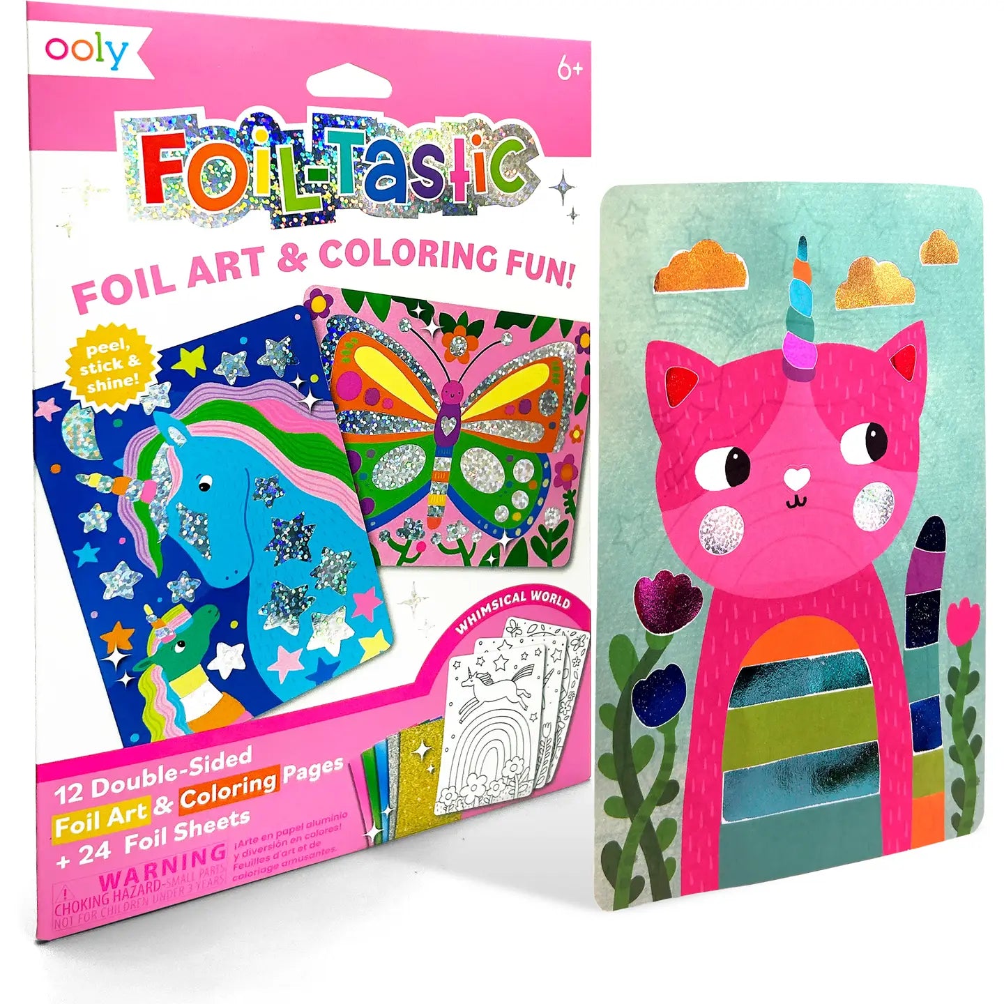 Foil-Tastic: Foil Art & Coloring Fun - Whimsical World