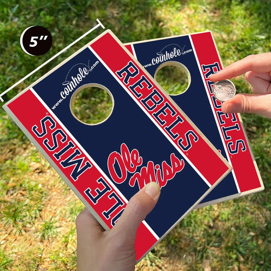Coinhole Tabletop Game Set | Ole Miss