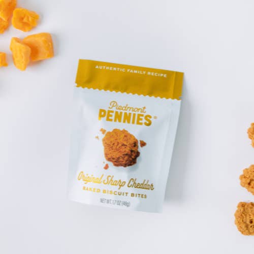 Piedmont Penny | Small Pouch | Original Sharp Cheddar