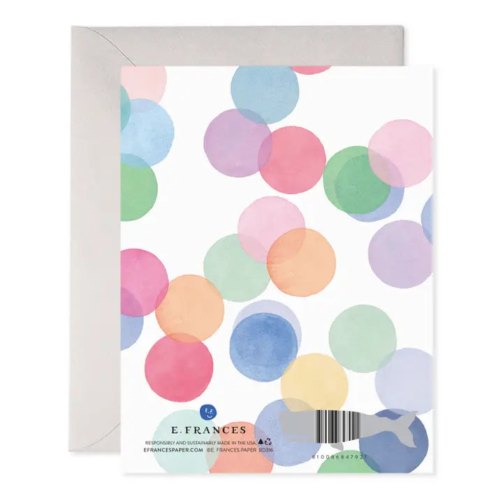 Greeting Card | Birthday | Falling Confetti