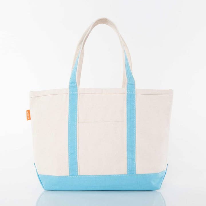 Medium Classic Tote | Baby Blue